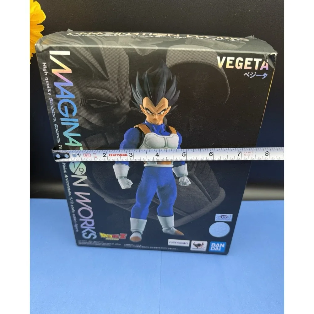 Bandai‎ Spirits Imagination Works Dragon Ball Z Vegeta Action Figure Brand New